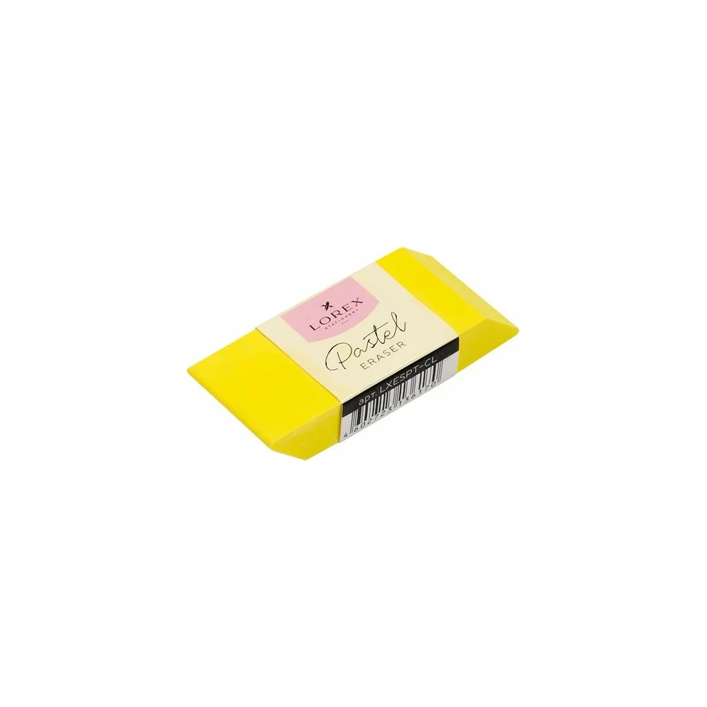Прямоугольный ластик LOREX PASTEL CONTOUR LOVE LXESPT-CL