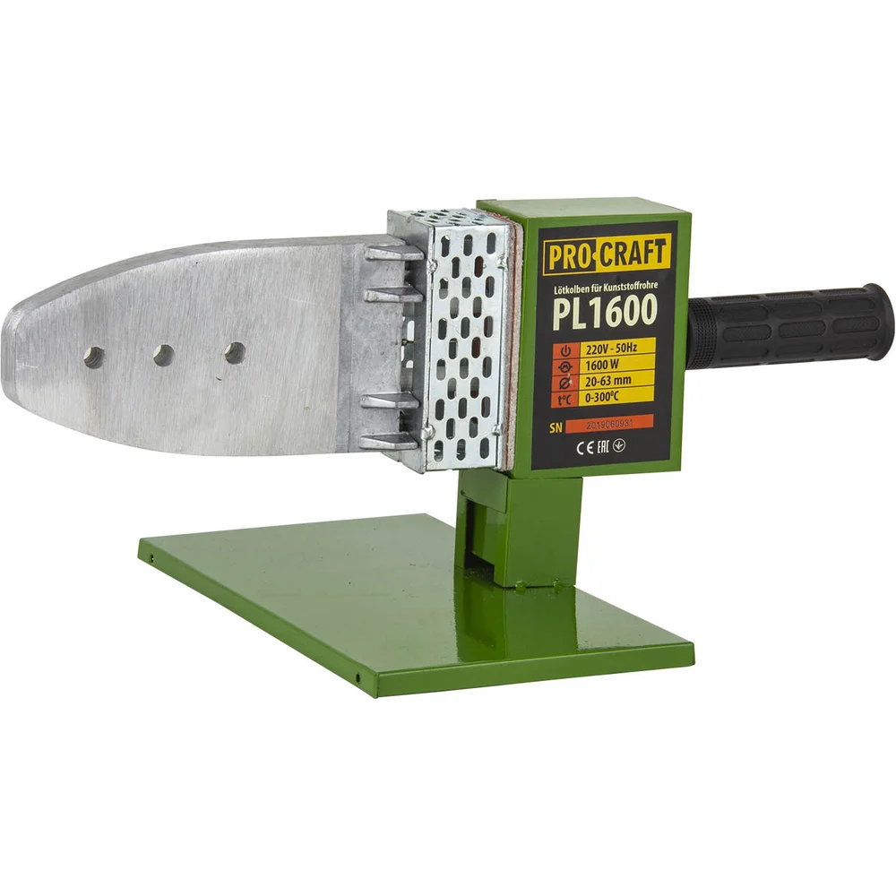 Паяльник для пластиковых труб PROCRAFT PL1600