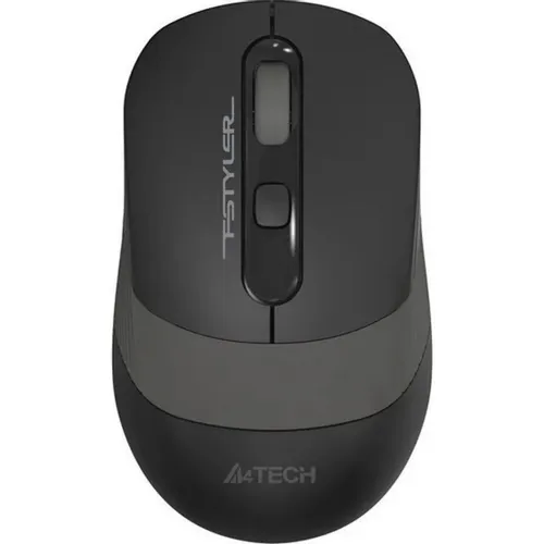 Мышь проводная A4TECH Fstyler FM10S, оптическая, USB, 1600dpi, черный и серый [fm10s usb grey]