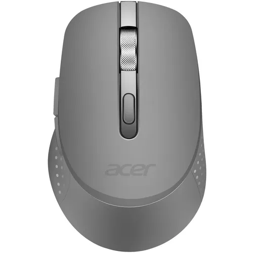 Мышь беспроводная Acer OMR310, Bluetooth/Радио, оптическая, USB, 1600dpi, темно-серый [zl.mcecc.032]