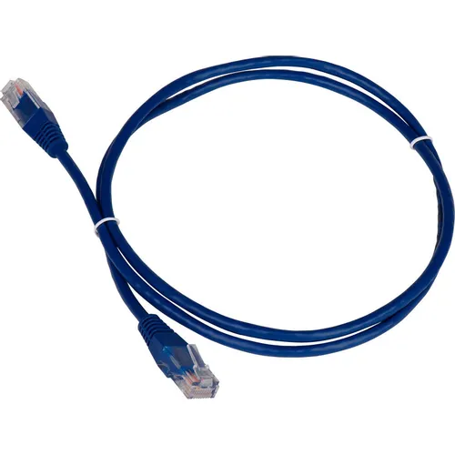 Патч-корд LanMaster UTP, вилка RJ-45, вилка RJ-45, кат.5E, ПВХ, 7м, синий [twt-45-45-7.0-bl]