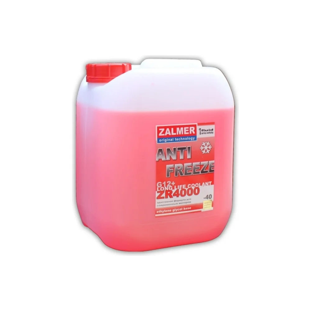 Антифриз ZALMER Antifreeze ZR4000 LLC G12+ ZR40R010