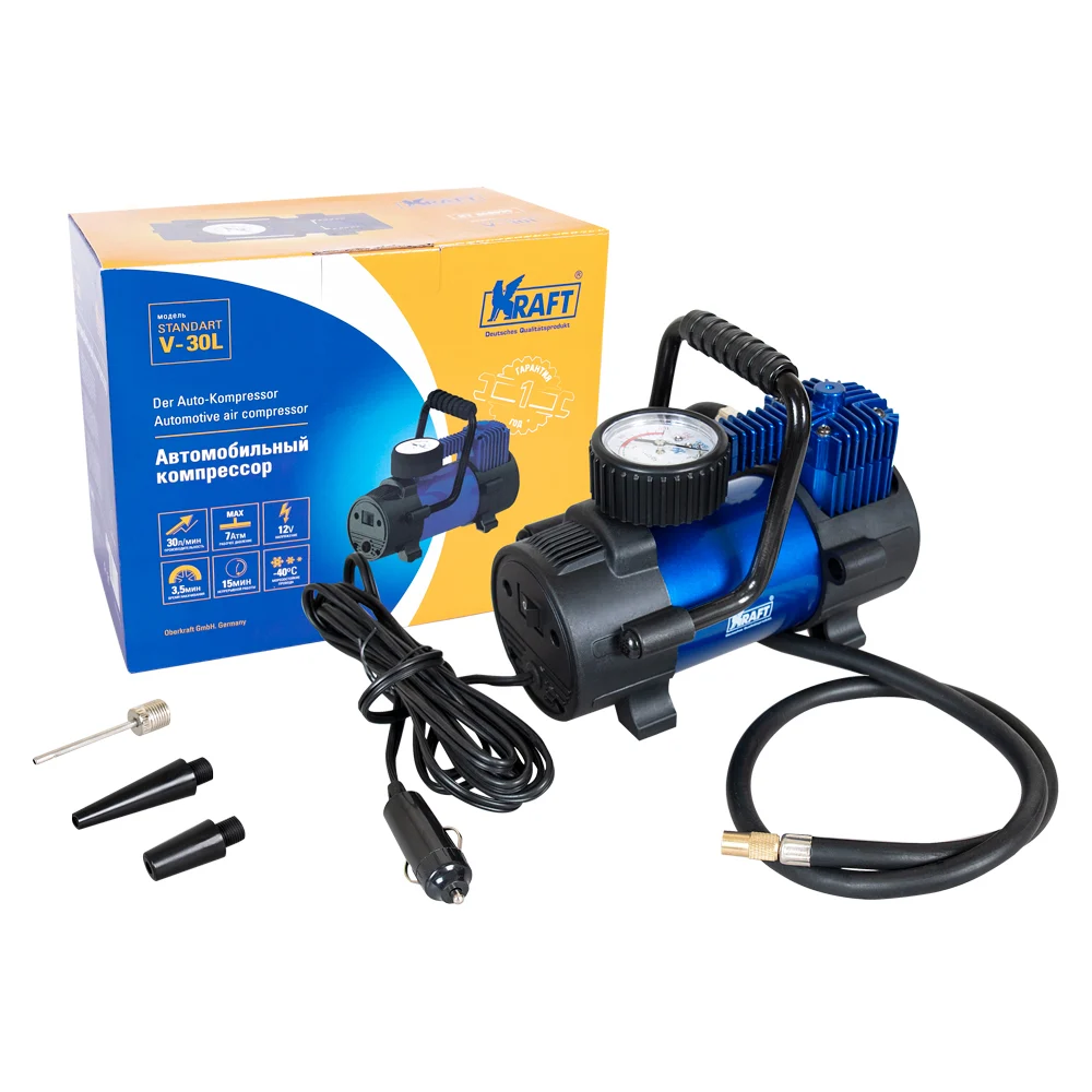 Компрессор KRAFT STANDART V-30L 800035