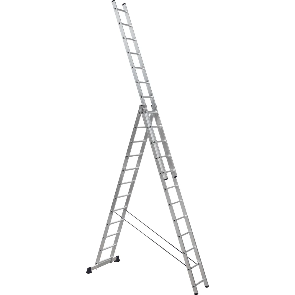 Алюминиевая трехсекционная лестница Scala Sc 3012