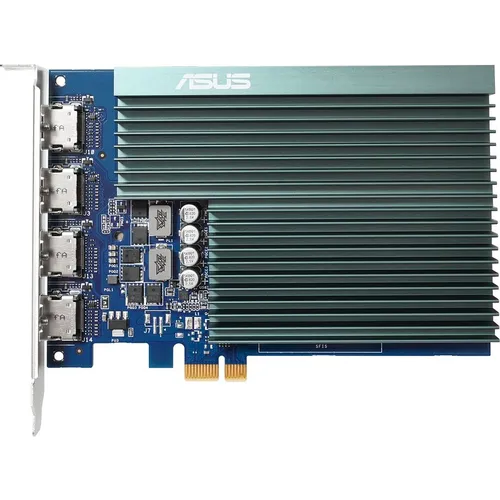 Видеокарта ASUS NVIDIA GeForce GT 730 GT730-4H-SL-2GD5 2ГБ GDDR5, Ret
