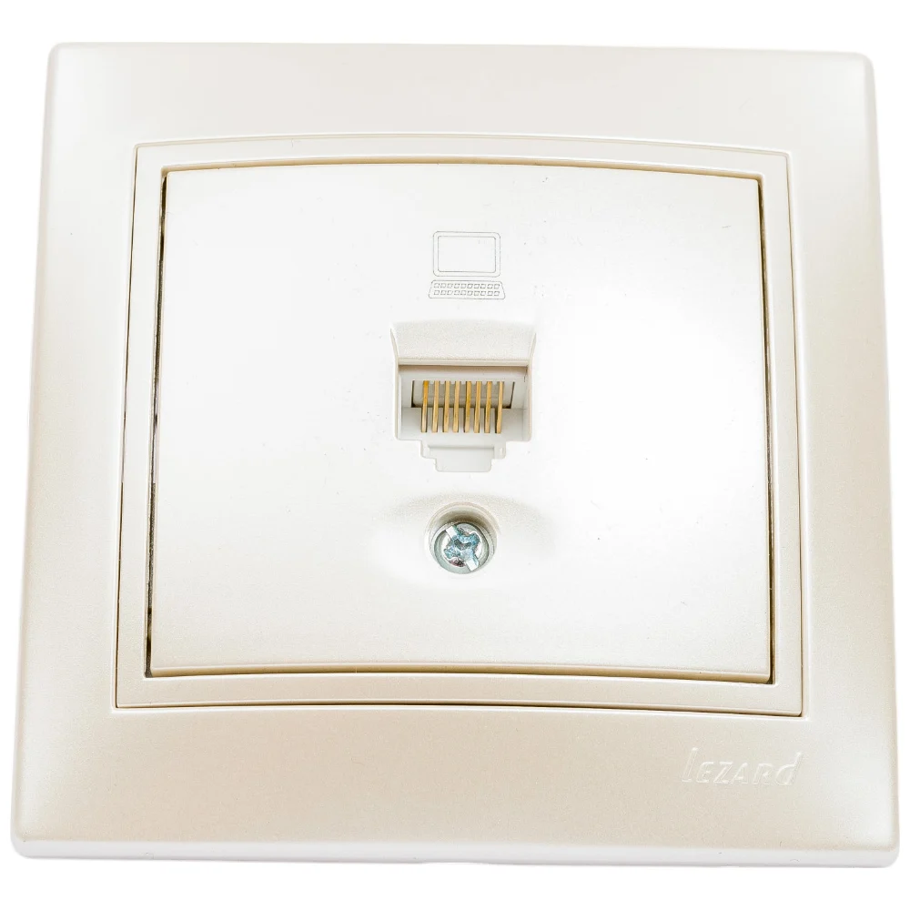 Компьютерная розетка Lezard Мира 701-3030-139