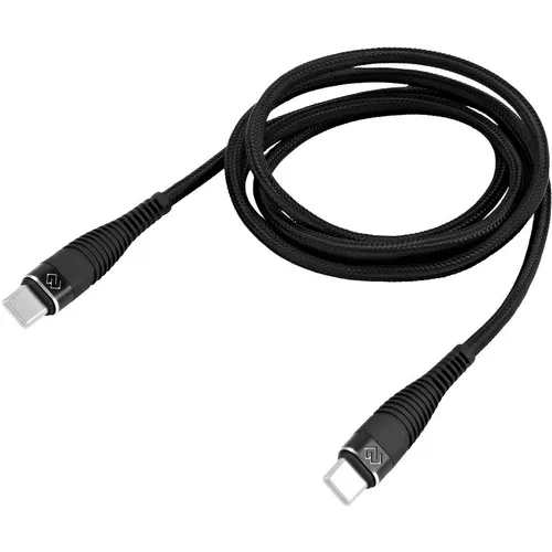 Кабель Digma USB Type-C (m) - USB Type-C (m), 1м, 5A, черный [dg-usbс-c-1m-100w]