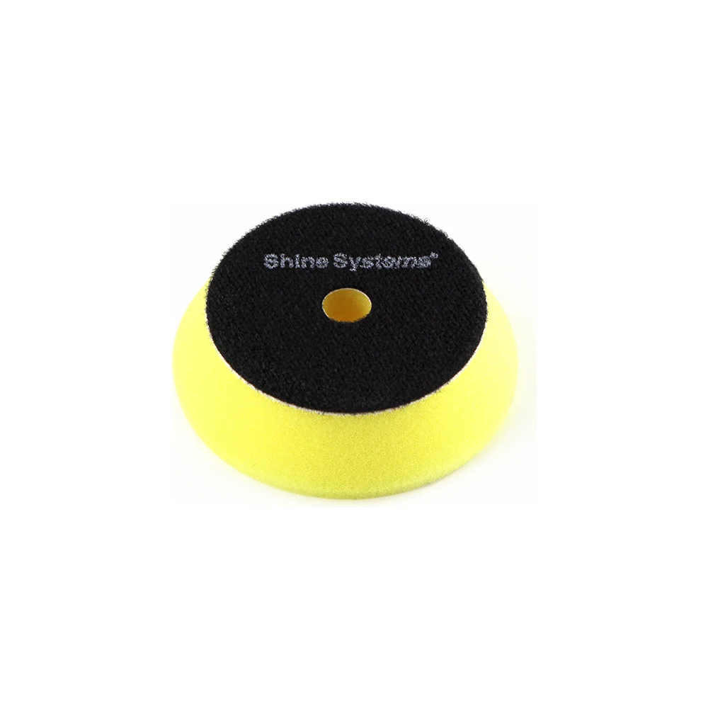 Антиголограмный полировальный круг Shine systems DA Foam Pad Yellow SS563
