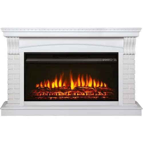 Электрокамин REALFLAME Jazz 36 WT/Flash белый