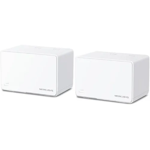 Бесшовный Mesh роутер MERCUSYS Halo H3000X, Wi-Fi 6, AX3000, 2.4/5ГГц, 3 WAN/LAN, белый, 2 шт. в комплекте