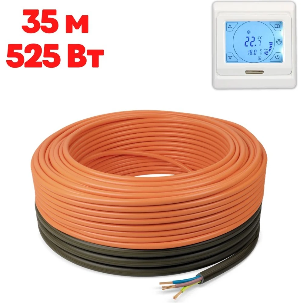 Теплый пол ТеплоСофт Профи 35м-525/4