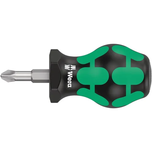Отвертка WERA 355 PZ, PZ2 длина стержня 25мм [we-008854]