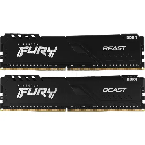 Оперативная память Kingston Fury Beast Black KF436C18BBK2/64 DDR4 - 2x 32ГБ 3600МГц, DIMM, Ret