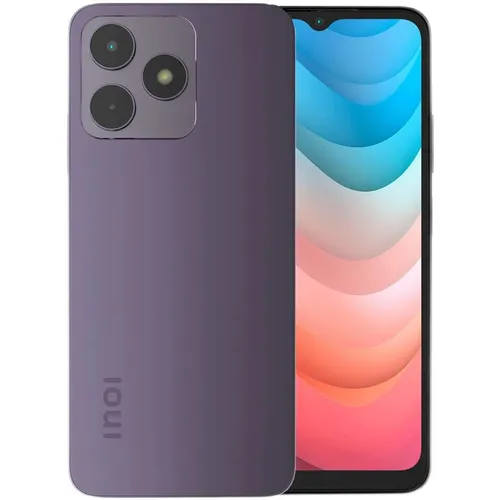 6.75" Смартфон INOI A54 4/256Gb, NFC, IPS, 90Гц, 5000мAч, фиолетовый