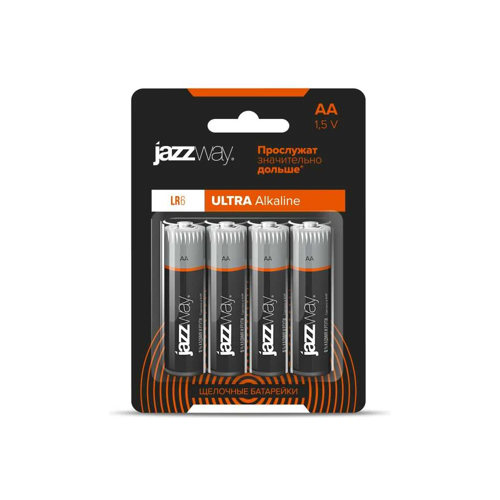 Алкалиновая батарейка Jazzway LR6 Ultra PLUS 5010772