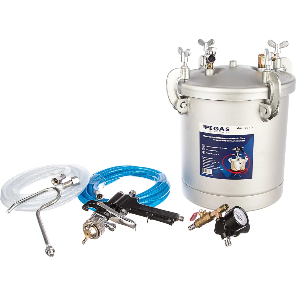 Профессиональный красконагнетательный бак Pegas pneumatic 8315 2710