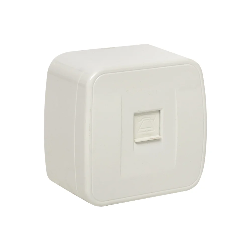Одноместная розетка EKF Phone Минск Basic EGT01-034-10