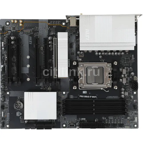 Материнская плата MSI PRO B840-P WIFI, Socket AM5, AMD B840, ATX, Ret