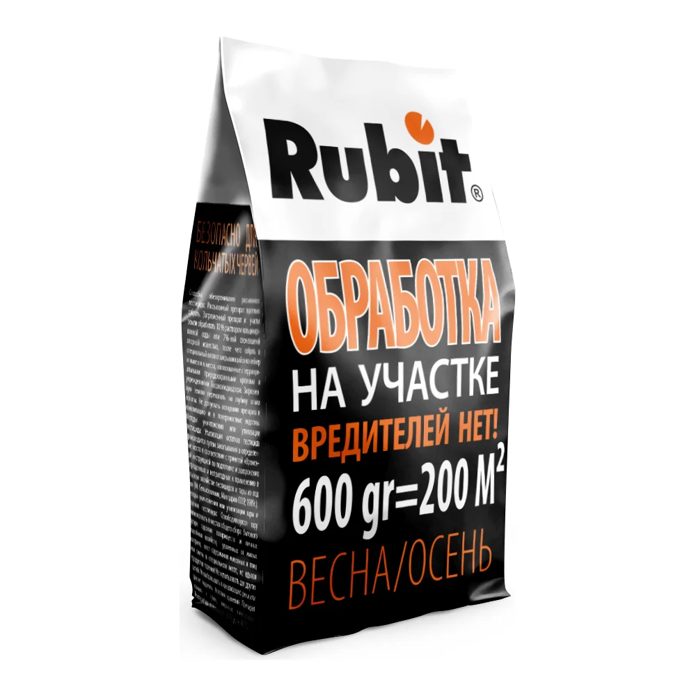 Гранулы для обработки участка от вредителей RUBIT Рофатокс 115453