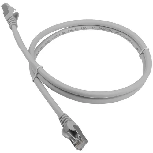 Патч-корд LanMaster LAN-PC45/S6-10-GY, вилка RJ-45, вилка RJ-45, кат.6, LSZH, 10м, серый