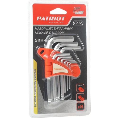 Набор ключей Patriot SKH-9 [350002003]