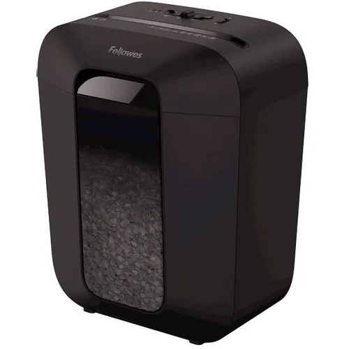Уничтожитель бумаг Fellowes PowerShred LX41, P-4, 4х12 мм, 8 лист. одновременно, 17л [fs-43007]