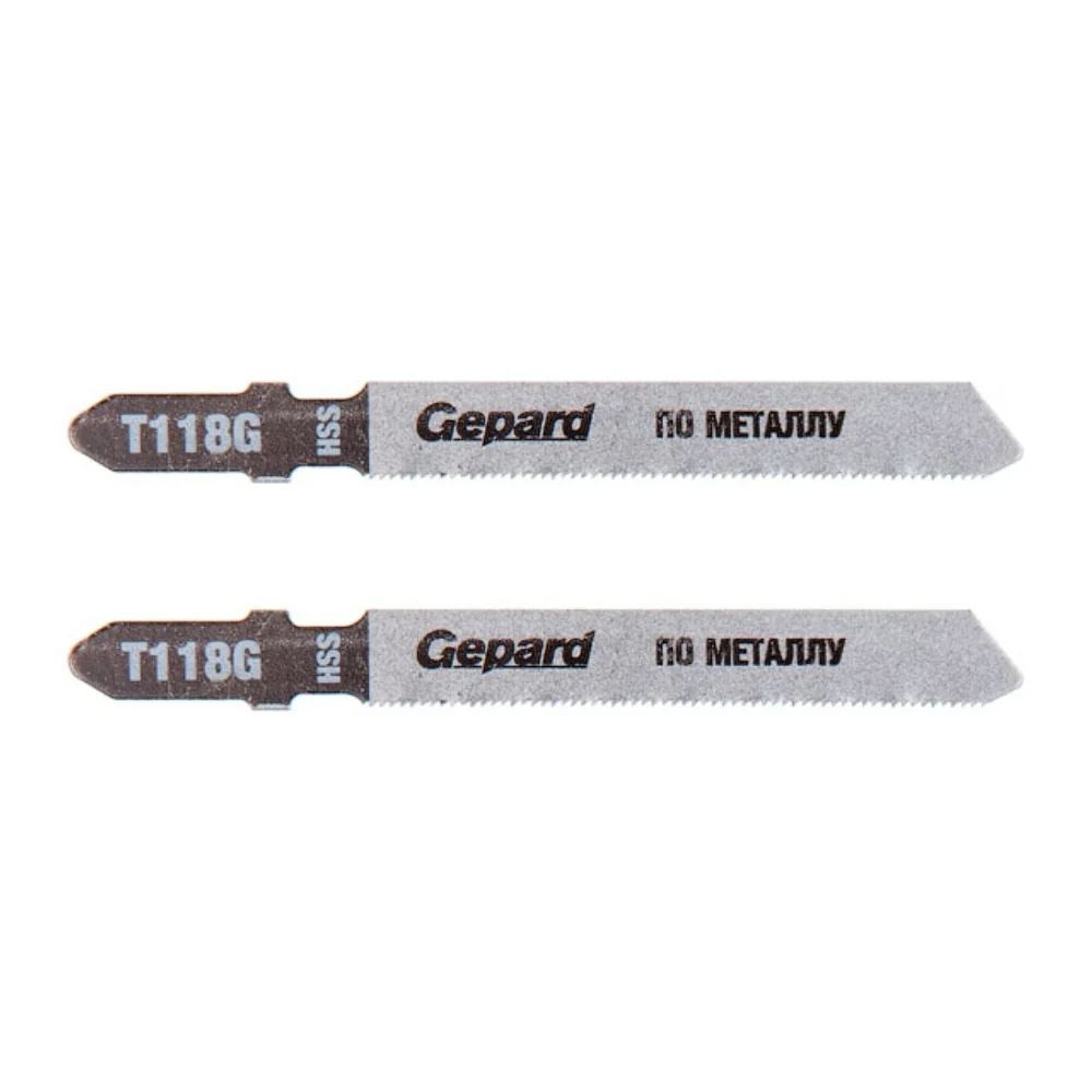Пилка для электролобзика по металлу Gepard T118G GP0608-19