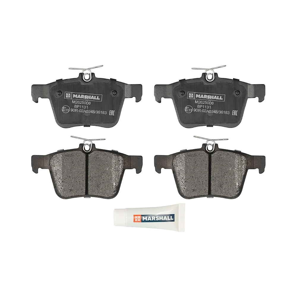 Дисковые задние тормозные колодки Skoda Kodiaq 16-, VW Golf VII 12-, Passat B8 14-, Tiguan MARSHALL M2625008