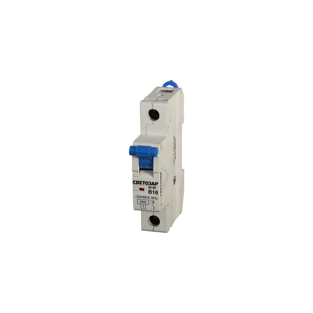 Автомат СВЕТОЗАР 1п, 32 A, B, 6 кА, 230/400 В SV-49051-32-B