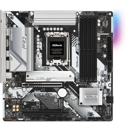 Материнская плата ASRock B760M PRO RS, Socket LGA 1700, Intel B760, mATX, Ret