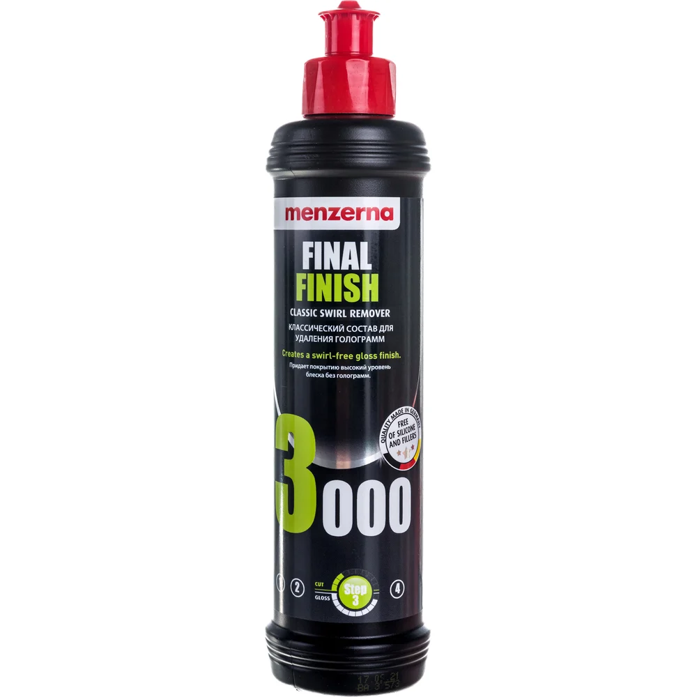 Низкоабразивная доводочная полировальная паста Menzerna Final Finish 3000 22029.261.870