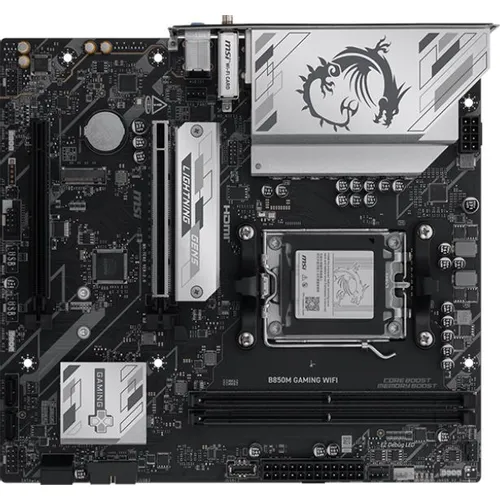Материнская плата MSI B850M GAMING WIFI, Socket AM5, AMD B850, mATX, Ret