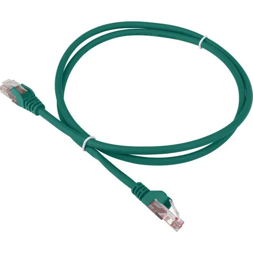 Патч-корд LanMaster вилка RJ-45, вилка RJ-45, кат.6, LSZH, 1.5м, зеленый [lan-pc45/u6-1.5-gn]