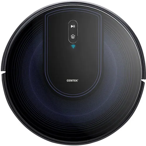 Робот-пылесос CENTEK CT-2720, 32Вт, черный/синий