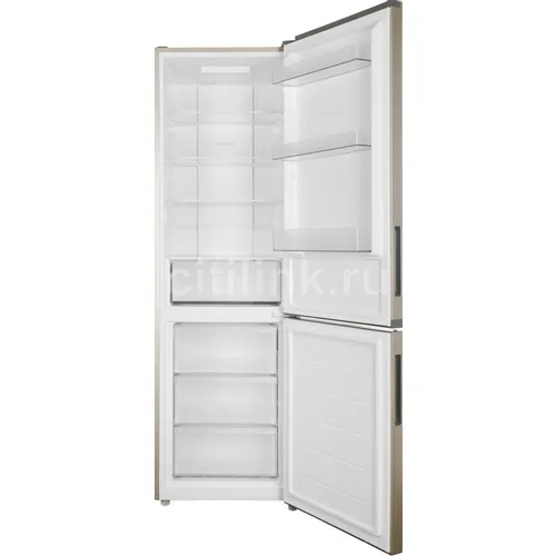 Холодильник двухкамерный Candy Combi CFN6200G золотистый