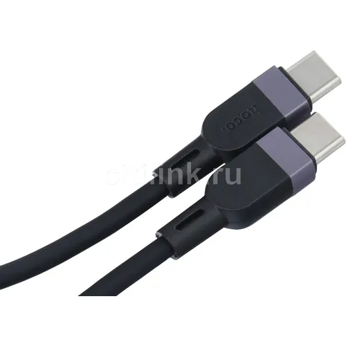 Кабель Hoco X109, USB Type-C (m) - USB Type-C (m), 3м, черный