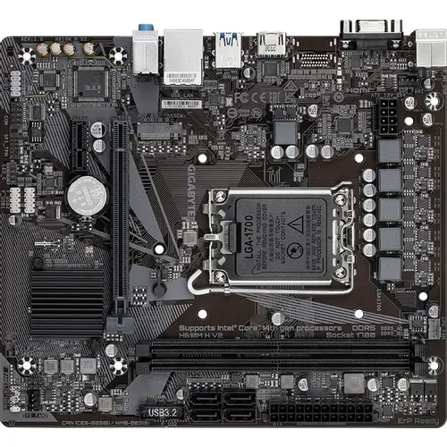Материнская плата Gigabyte H610M H V2, Socket LGA 1700, Intel H610, mATX, Ret