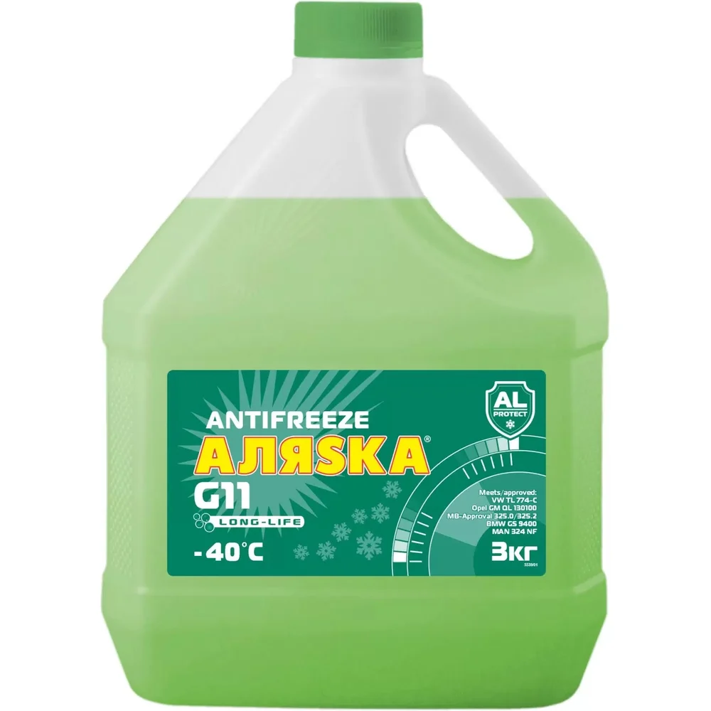 Антифриз АЛЯSКА Long Life (Лонг Лайф) 5539