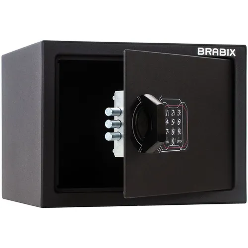 Сейф мебельный BRABIX SF 230EL 230x310x250 мм электронный/ключевой [291147]