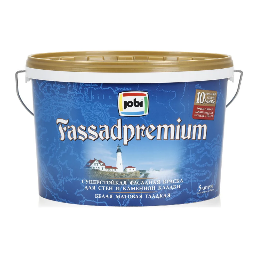 Фасадная краска JOBI FASSADPREMIUM 12044