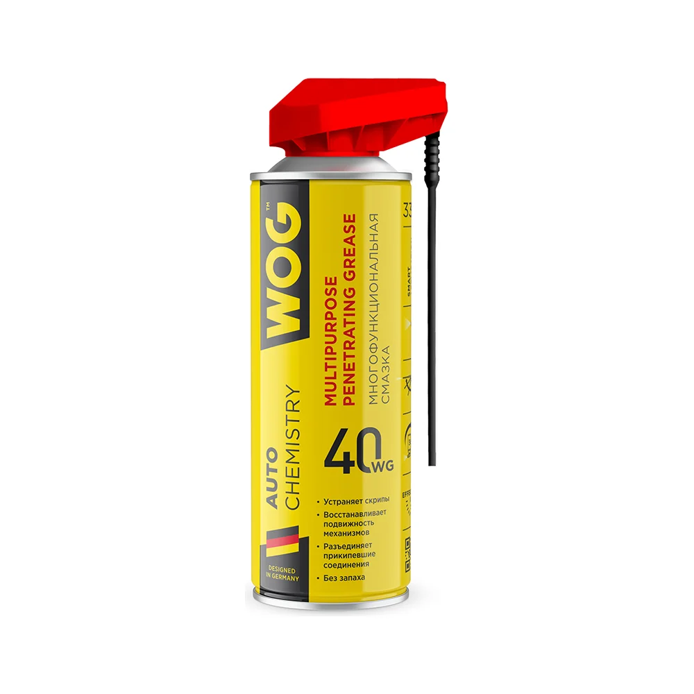 Многоцелевая универсальная проникающая смазка WOG WG-40 335