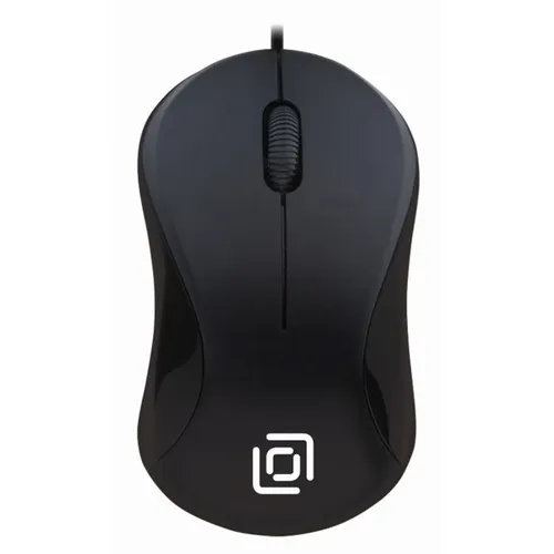 Мышь проводная Oklick 115SR, оптическая, USB, 1000dpi, черный [492888]