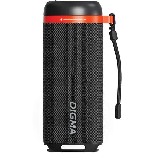 Колонка портативная Digma D-PS1521, 16Вт, черный [ps1521b]