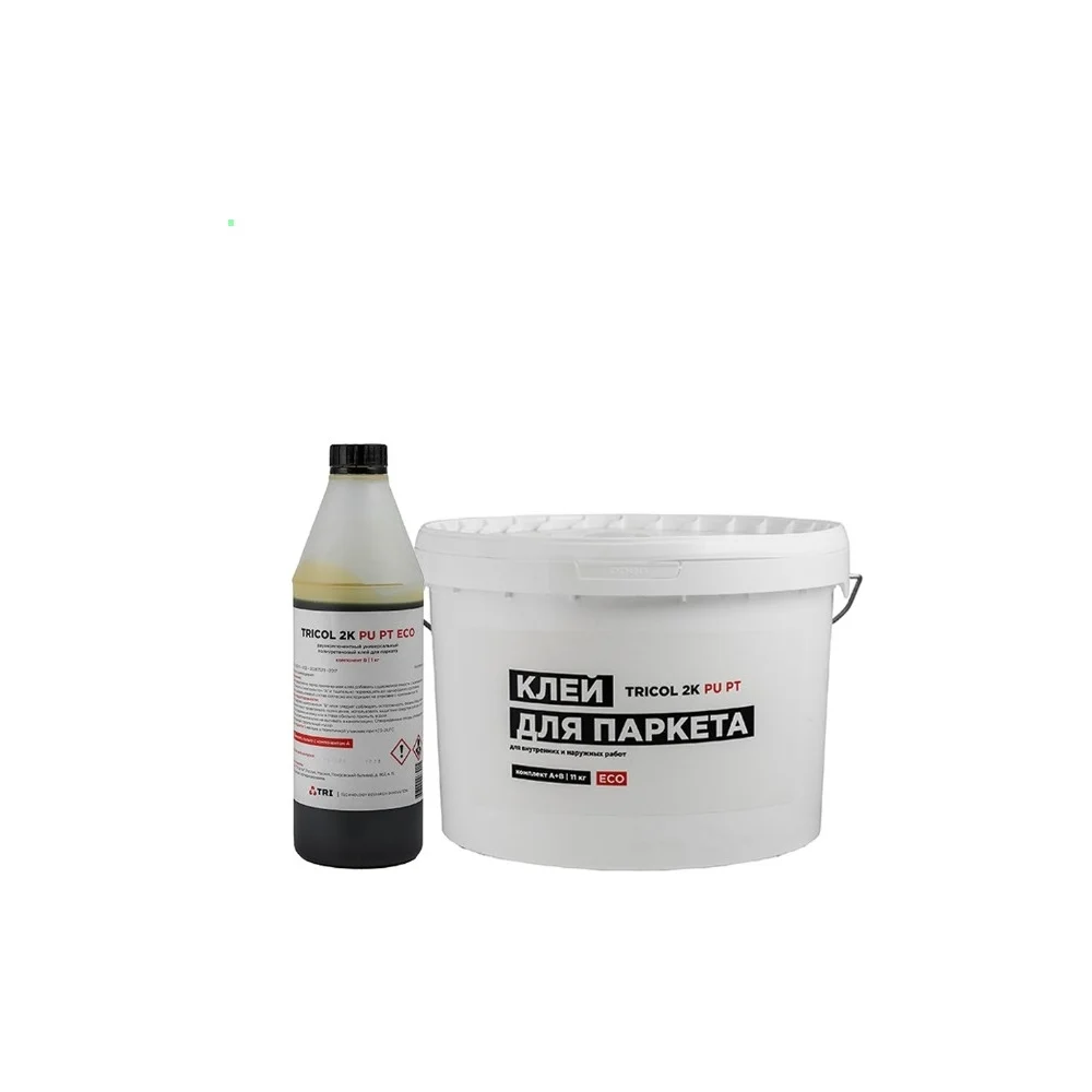 Двухкомпонентный полиуретановый клей для паркета TRICOL 2K PU PT ECO 569