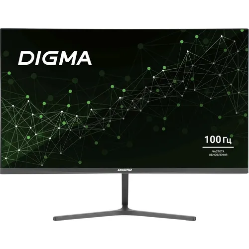 23.8" Монитор Digma Progress 24P503F, 1920x1080, IPS, 100Гц, 1хHDMI, 1хDP, темно-серый [dm24sb04]