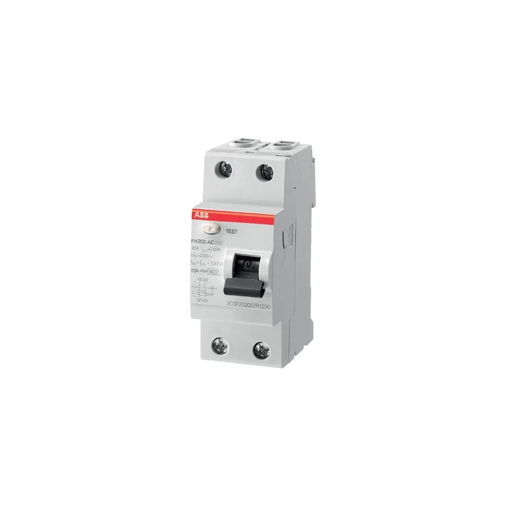 Выключатель дифференциального тока ABB FH202 2CSF202006R2400