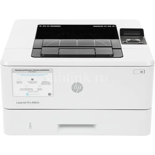 Принтер лазерный HP LaserJet Pro 4003N черно-белая печать, A4, белый [2z611a]