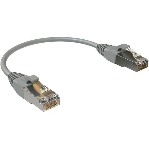 Патч-корд SYSMATRIX вилка RJ-45, вилка RJ-45, кат.5E, LSZH, 0.15м, серый [pc 4545.5es26.015lszhgy]