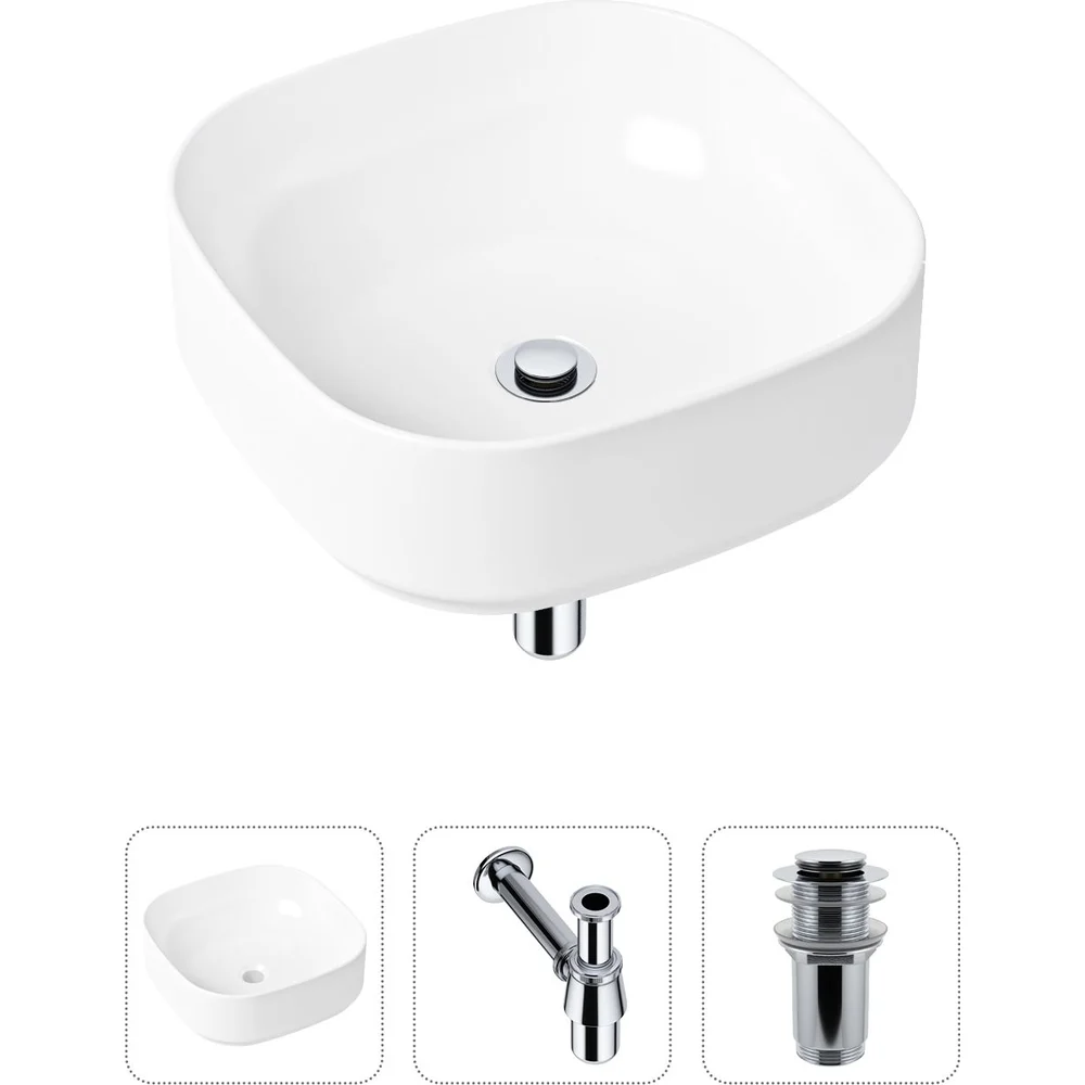 Накладная раковина для ванной Lavinia Boho Bathroom Sink Slim 21520219