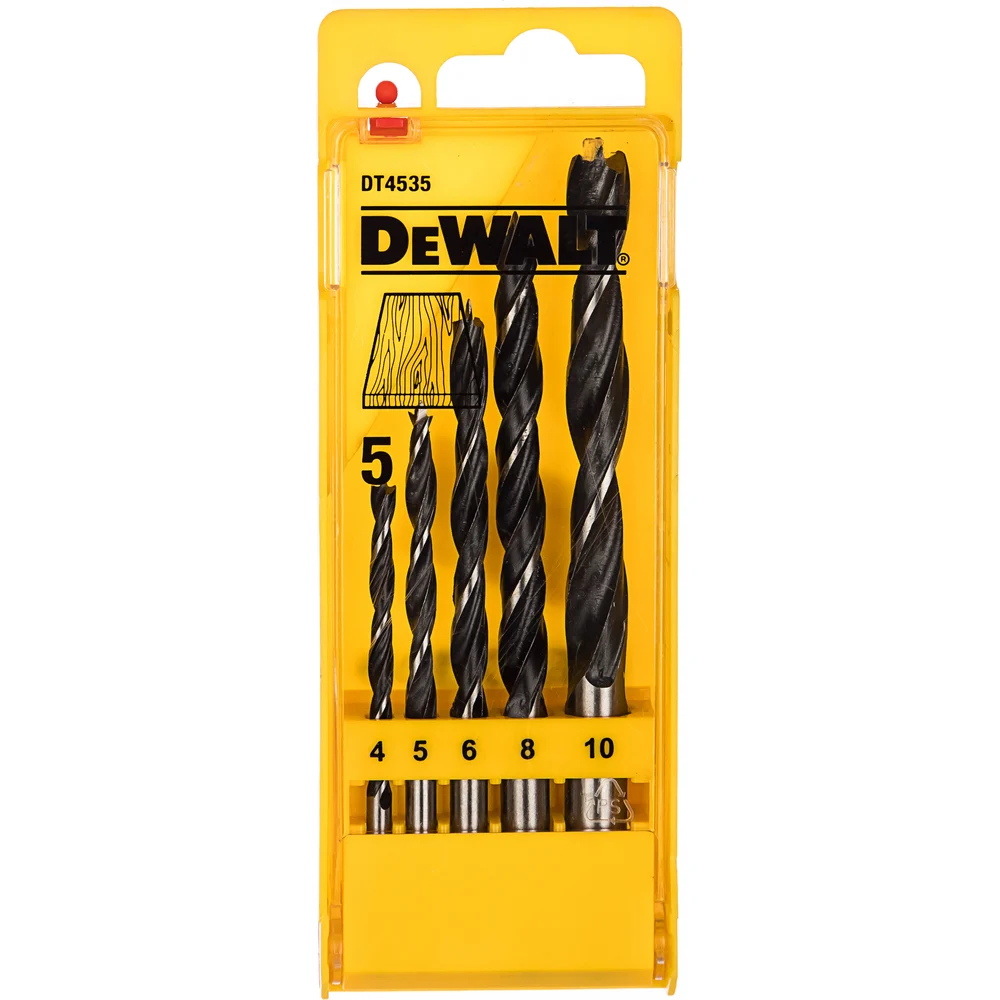 Набор сверл по дереву Dewalt 4535